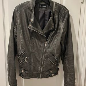 Faux leather Moro jacket from Italy